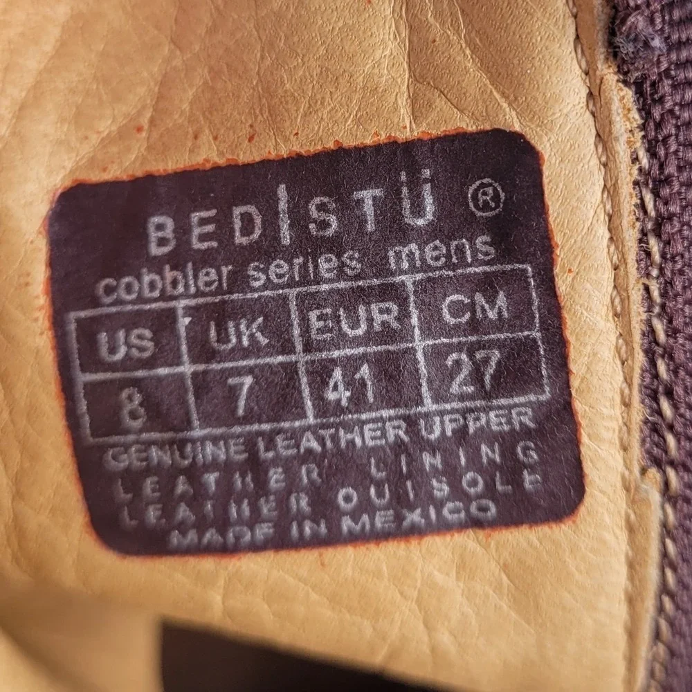 Bed Stu Tan Double Zipper Handmade Leather Boots - Picture 4 of 8